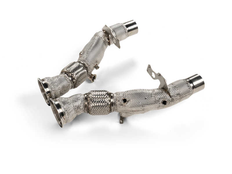 Akrapovic Link Pipe Set (SS) Ferrari 296 GTB 2023-2025