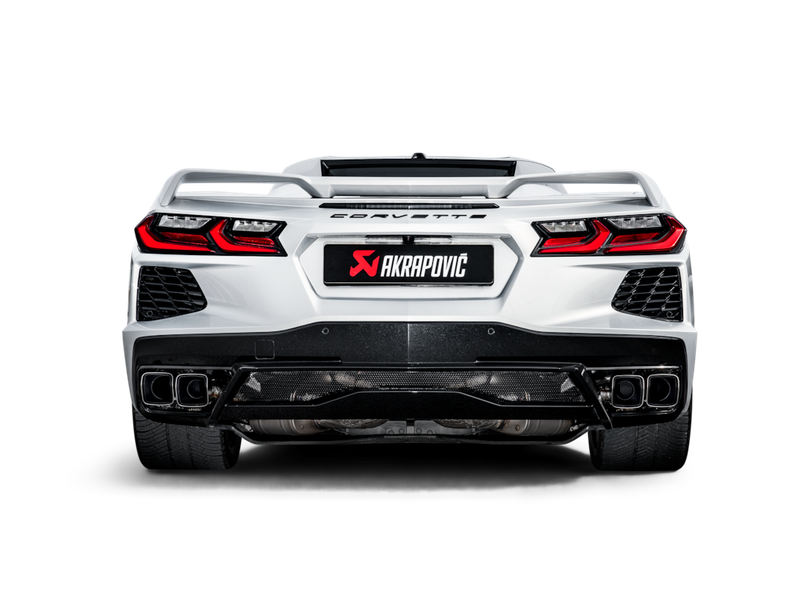 Akrapovic Slip-On Line (Titanium) Chevrolet Corvette Stingray (C8) - OPF/GPF 2020-2025