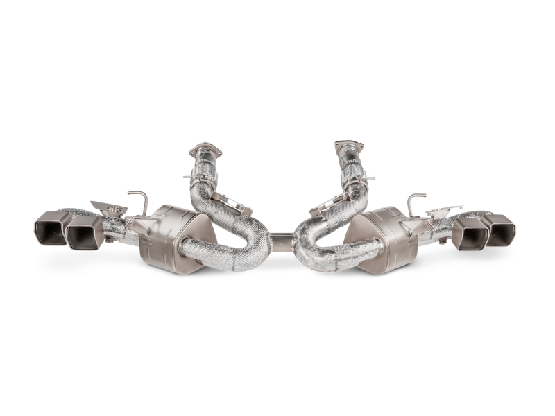 Akrapovic Slip-On Line (Titanium) Chevrolet Corvette Stingray (C8) 2020-2025