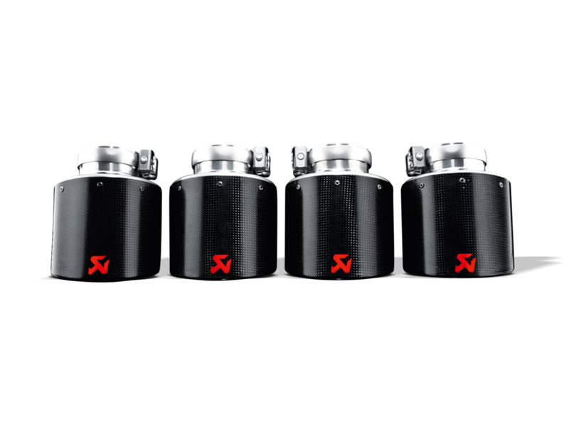 Akrapovic Tail pipe set (Carbon,dia 115 mm) Chevrolet Corvette ZO6/ZR1 (C6) 2006-2011