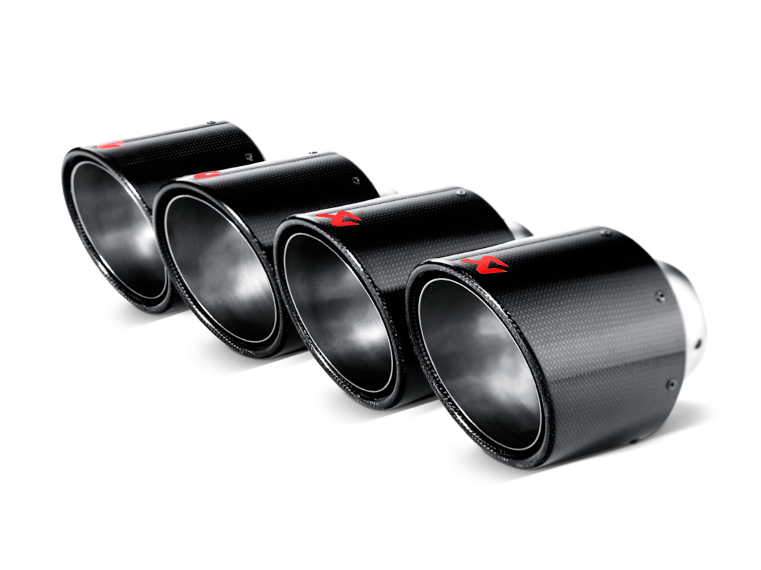Akrapovic Tail pipe set (Carbon,dia 115 mm) Chevrolet Corvette ZO6/ZR1 (C6) 2006-2011