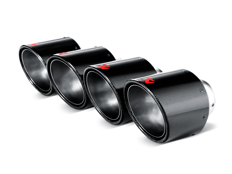 Akrapovic Tail pipe set (Carbon,dia 115 mm) Chevrolet Corvette ZO6/ZR1 (C6) 2006-2011