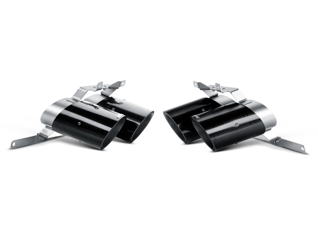 Akrapovic Tail pipe set (Carbon) 550/560 Lamborghini Gallardo LP 550-2 Coupé 2009-2014