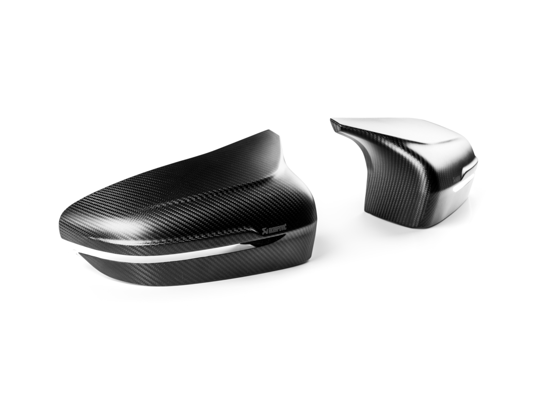Akrapovic Carbon Fibre Mirror Cap Set - Matte BMW M8 / M8 Competition (F91, F92) - OPF/GPF 2020-2025