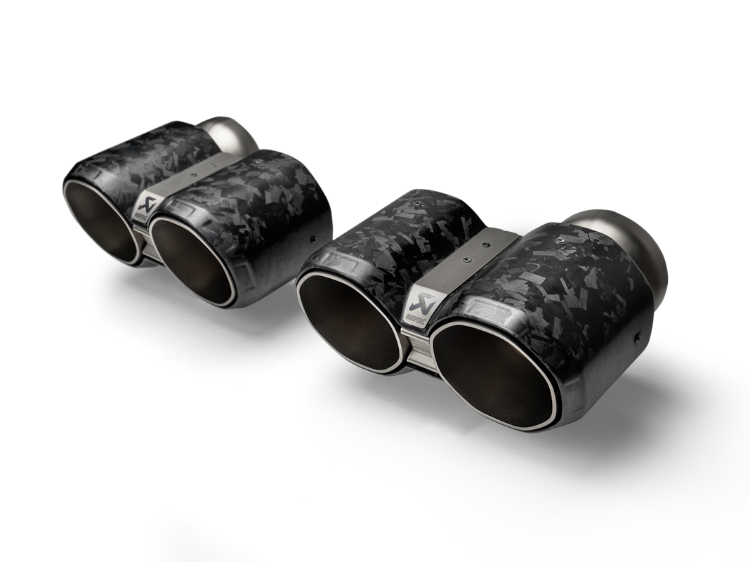 Akrapovic Tail Pipe Set (Chopped Carbon) BMW M3 (G80, G81) - OPF/GPF 2021-2025