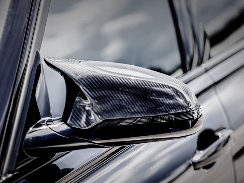 Akrapovic Carbon Fibre Mirror Cap Set - High Gloss BMW M2 CS (F87N) - OPF/GPF 2020-2021