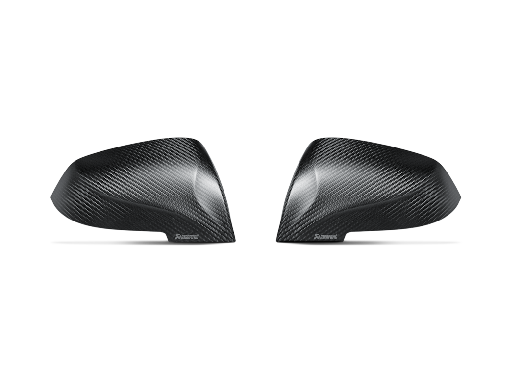 Akrapovic Carbon Fibre Mirror Cap Set - Matte BMW M240i (F22, F23) 2016-2021