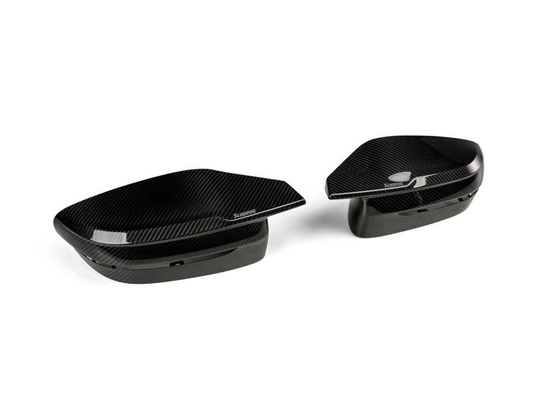 Akrapovic Carbon Fibre Mirror Cap Set - High Gloss BMW M2 Coupé (G87) - OPF/GPF 2023-2025