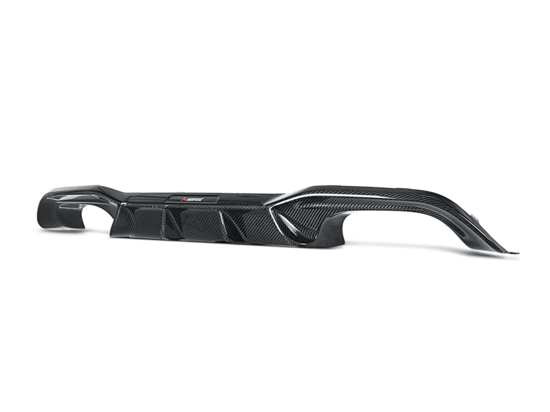 Akrapovic Rear Carbon Fibre Diffuser - High Gloss BMW M2 Competition (F87N) 2018-2020