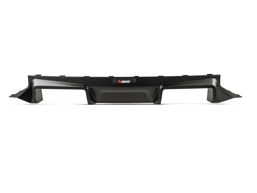 Akrapovic Rear Carbon Fibre Diffuser - Matte BMW M2 Coupé (G87) - OPF/GPF 2023-2025