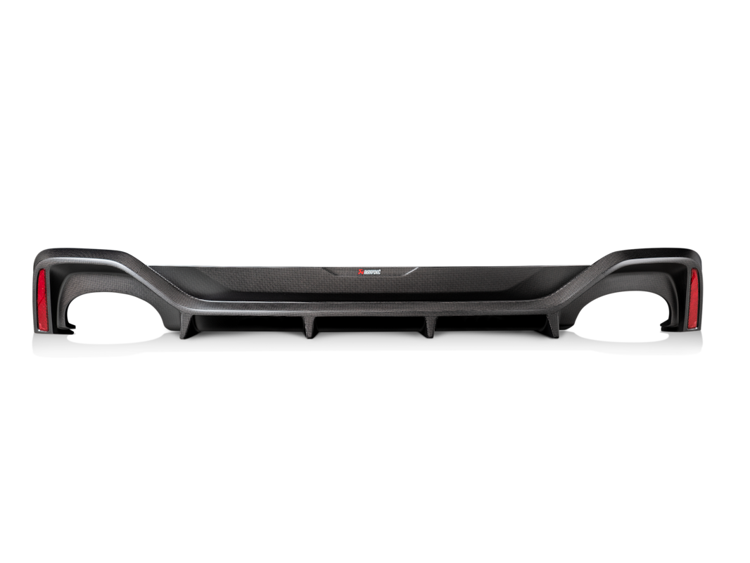 Akrapovic Rear Carbon Fibre Diffuser - Matte Audi RS 6 Avant Performance / RS 7 Sportback Performance (C8) 2023-2025
