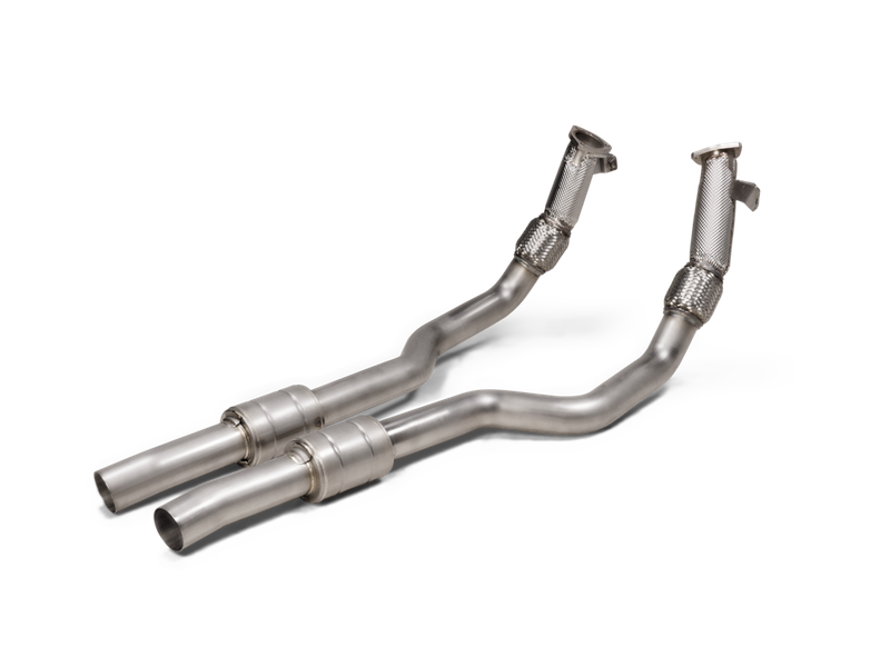 Akrapovic Link Pipe Set (SS) Audi RS 6 Avant (C8) - OPF/GPF 2020-2025