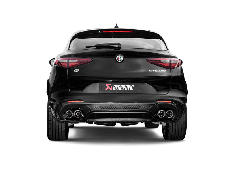 Akrapovic Slip-On Line (Titanium) Alfa Romeo Stelvio Quadrifoglio 2017-2020