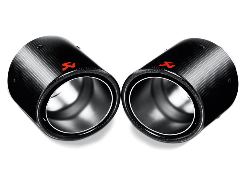 Akrapovic Tail pipe set (Carbon) Volkswagen Golf (VI) GTD 2009-2012
