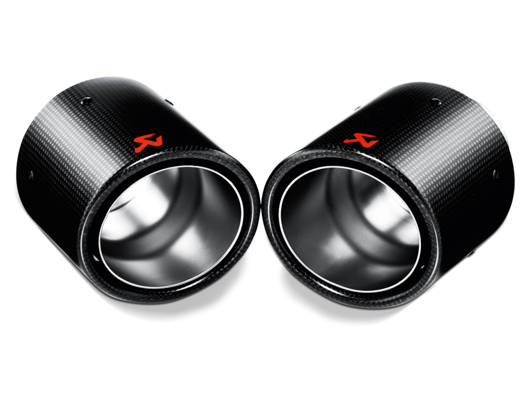 Akrapovic Tail pipe set (Carbon) Volkswagen Golf (VI) GTI 2009-2012