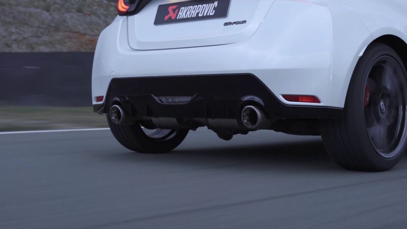 Akrapovic Evolution Link Pipe (SS) Toyota GR / GRMN Yaris 2021-2023