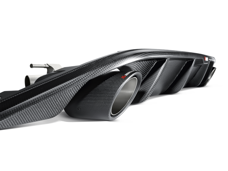 Akrapovic Rear Carbon Fibre Diffuser Volkswagen Golf (VII) GTI 2013-2016