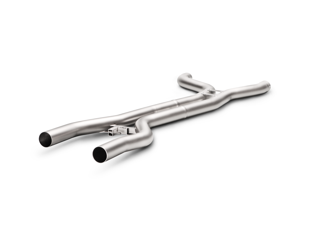 Akrapovic Evolution Link Pipe Set (Titanium) Porsche Cayenne Turbo (958 FL) 2015-2017