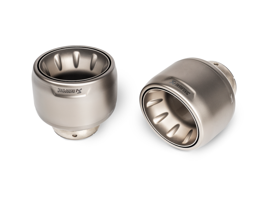 Akrapovic Tail pipe set (Titanium) Porsche 718 Cayman GTS 4.0 / Boxster GTS 4.0 - OPF/GPF 2020-2025