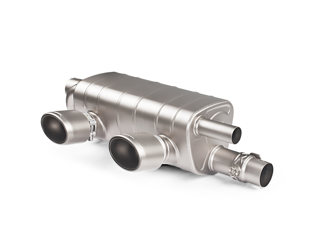 Akrapovic Slip-On Line (Titanium) - for OE non sport exhaust Porsche 911 Carrera / Cabriolet / Targa /S/4/4S/GTS (991.2) 2016-2019