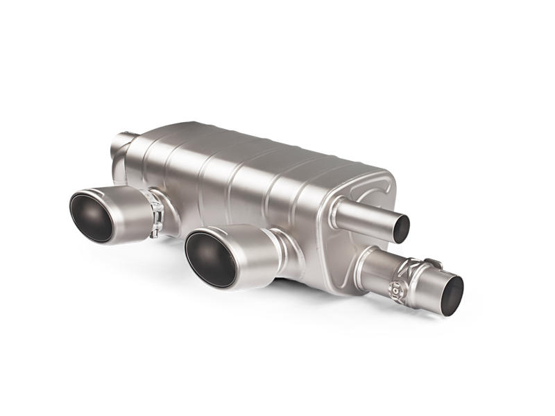 Akrapovic Slip-On Line (Titanium) - for OE non sport exhaust Porsche 911 Carrera / Cabriolet / Targa /S/4/4S/GTS (991.2) 2016-2019