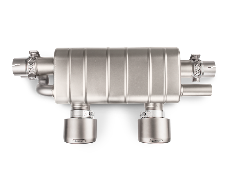 Akrapovic Slip-On Line (Titanium) - for OE non sport exhaust Porsche 911 Carrera / Cabriolet / Targa /S/4/4S/GTS (991.2) 2016-2019