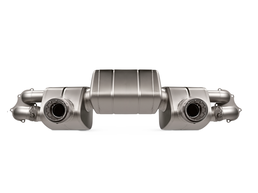 Akrapovic Slip-On Race Line (Titanium) Porsche 718 Cayman GT4 / Spyder - OPF/GPF 2020-2023