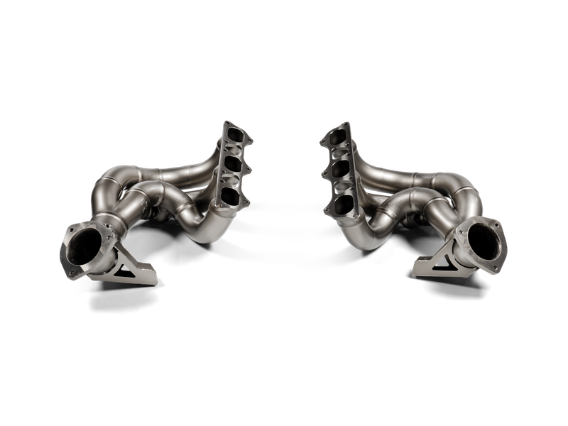 Akrapovic Evolution Header Set (Titanium) Porsche 718 Cayman GT4 RS / Spyder RS 2022-2025