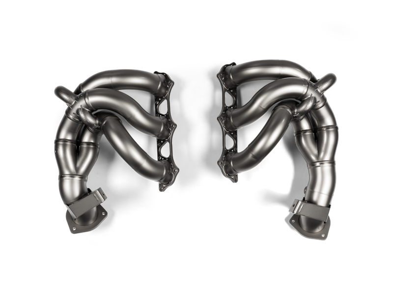 Akrapovic Evolution Header Set (Titanium) Porsche 718 Cayman GT4 RS / Spyder RS 2022-2025