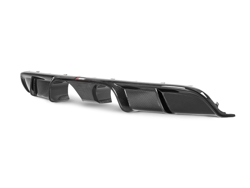 Akrapovic Rear Carbon Fibre Diffuser - High Gloss Porsche 911 Carrera / Cabriolet / Targa /S/4/4S/GTS (991.2) 2016-2019