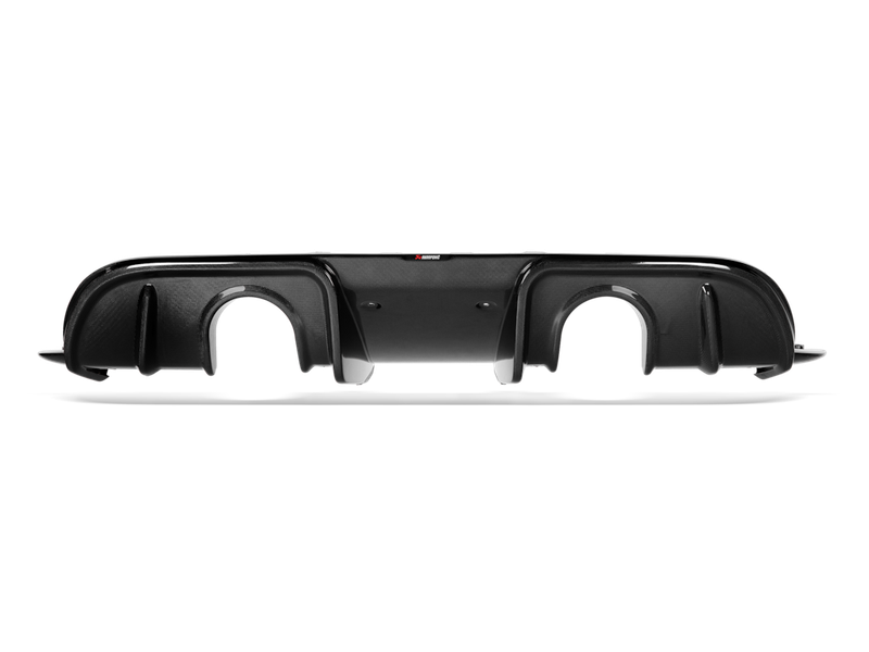 Akrapovic Rear Carbon Fibre Diffuser - High Gloss Porsche 718 Cayman GT4 RS / Spyder RS 2022-2025