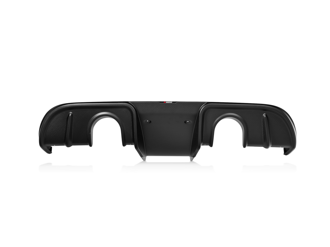 Akrapovic Rear Carbon Fibre Diffuser - Matte Porsche 718 Cayman GT4 / Spyder 2020-2023