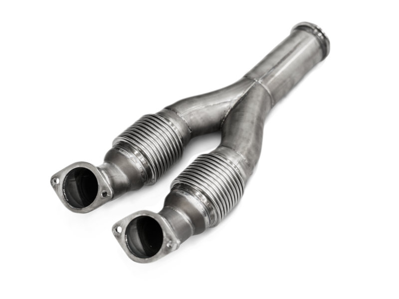 Akrapovic Link pipe (SS) for aftermarket turbochargers Nissan GT-R 2008-2025