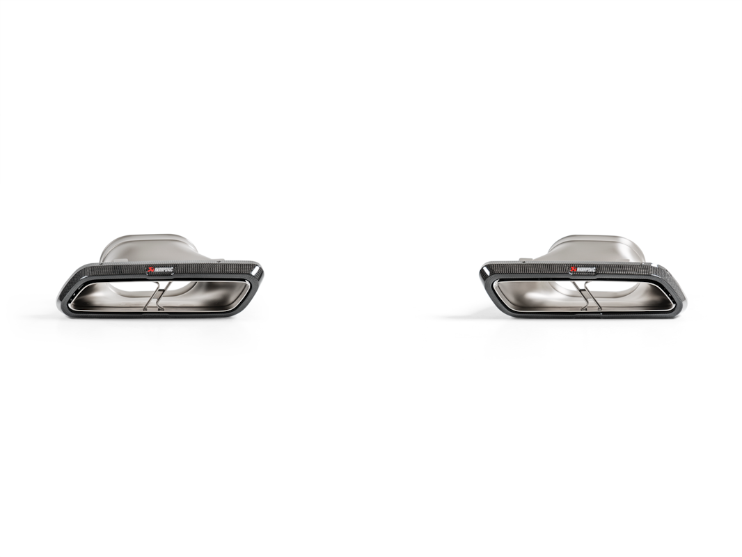 Akrapovic Tail pipe set (Carbon) - High Gloss Mercedes-AMG E 63/E 63 S Sedan/Estate (W213/S213) 2017-2020