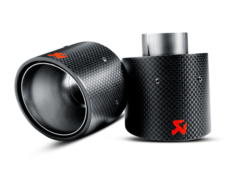 Akrapovic Tail pipe set (Carbon) MINI Cooper S Coupé (R58)  2011-2014
