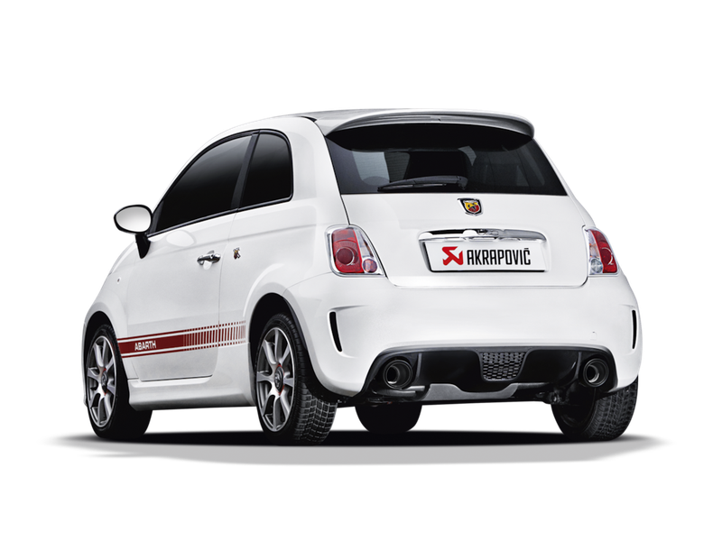 Akrapovic Slip-On Line (SS) Abarth 500/500C 2008-2017