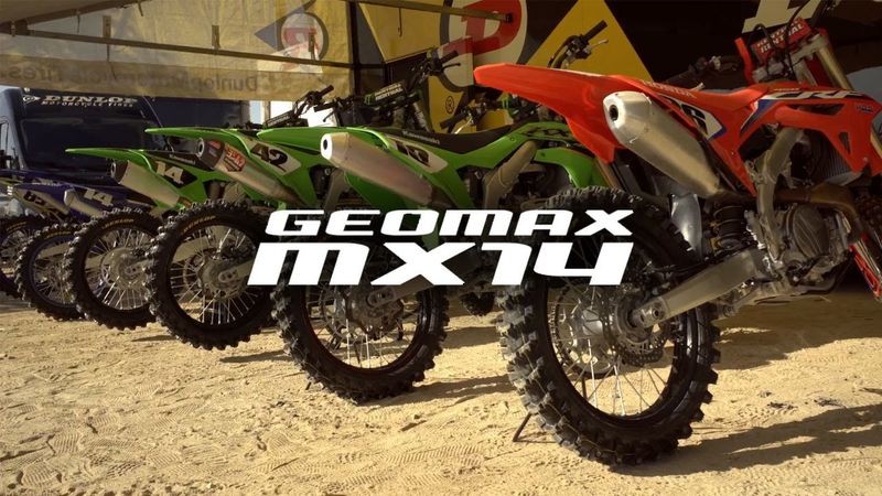 RIEPA DUNLOP GEOMAX MX14 70/100-10 41J AIZMUGURE