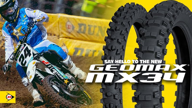 RIEPA DUNLOP GEOMAX MX34 80/100-21 51M PRIEKŠA