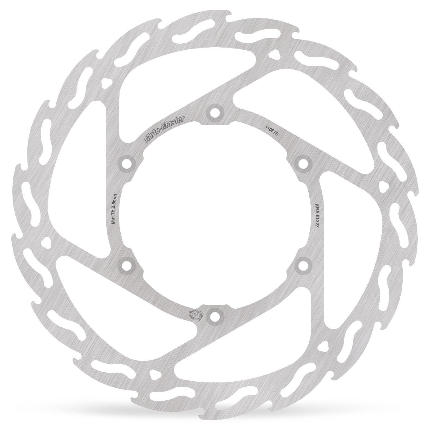 PRIEKŠĒJAIS BREMŽU DISKS MOTO MASTER FLAME FANTIC YAMAHA  YZ125 YZ250 YZF250 YZF450 270mm