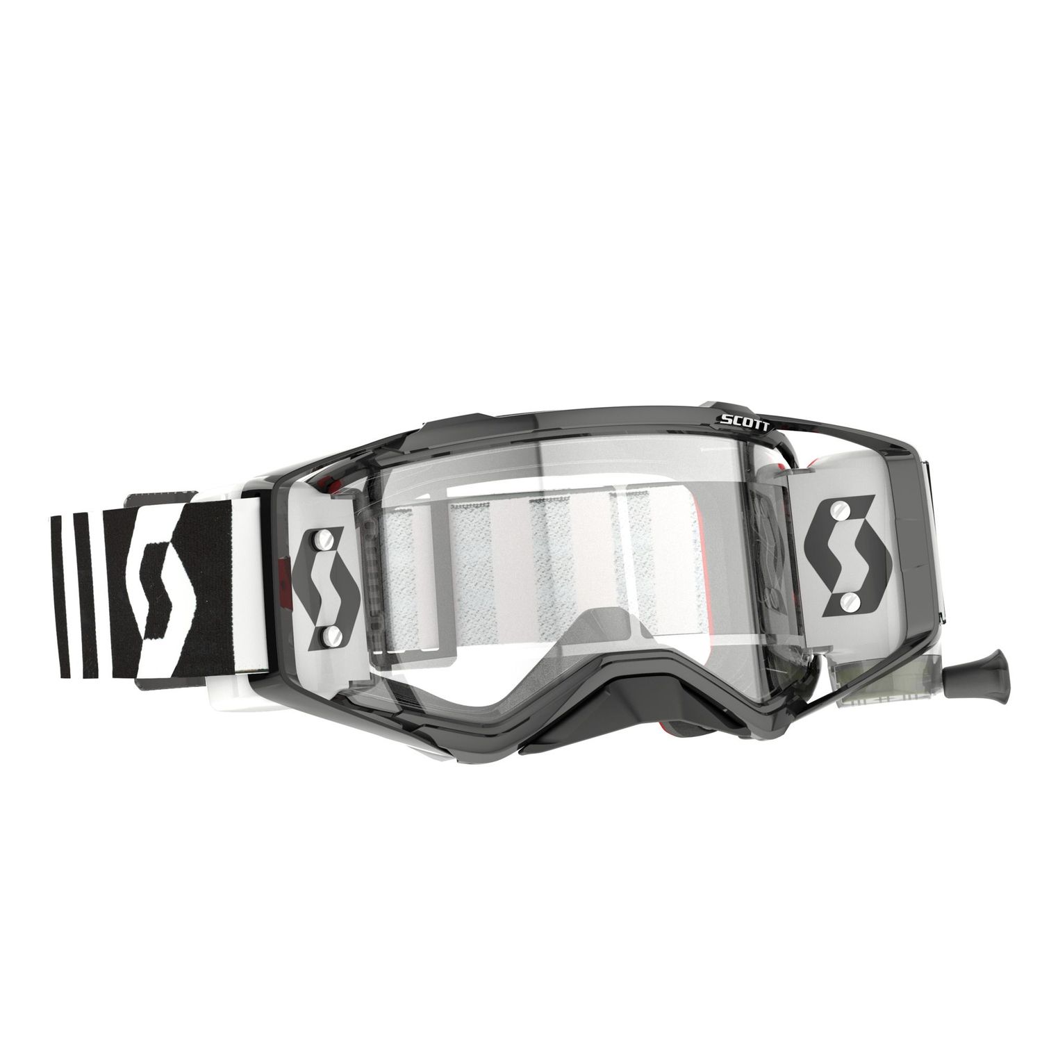 Scott Brilles PROSPECT WFS Racing Black/White / Clear Works
