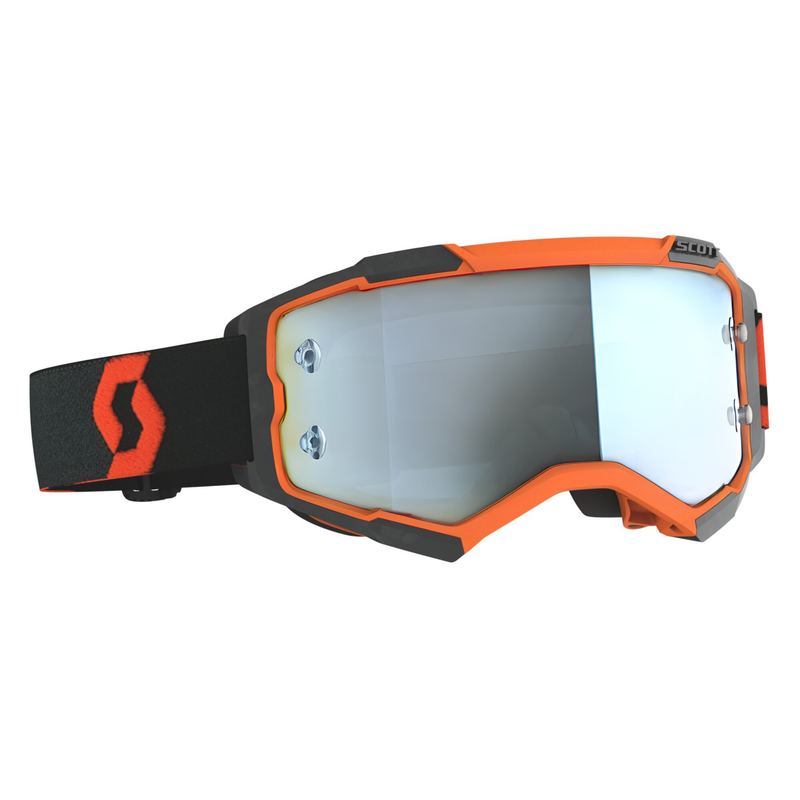 Scott Brilles FURY RACING Orange/Black / Clear Works