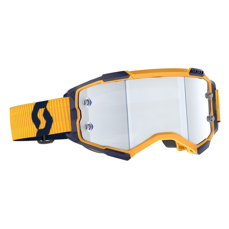 Scott Brilles FURY RACING Dark Yellow/Dark Blue / Clear Works