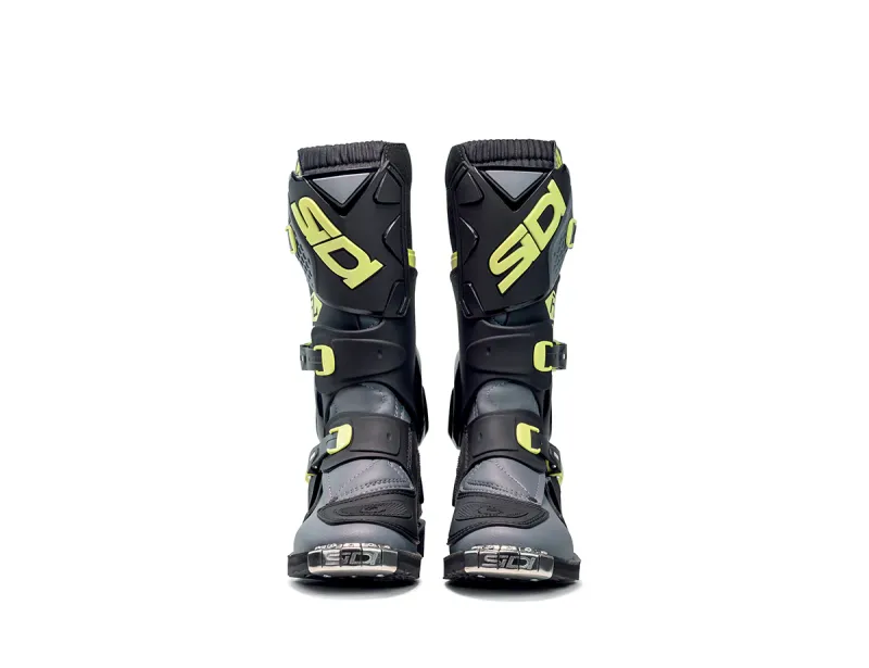 SIDI Junioru Zābaki FLAME BLACK/LIME/GREY