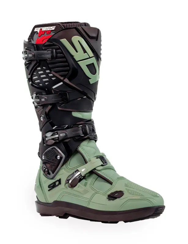 SIDI Zābaki CROSSFIRE 3 SRS ARMY/BLACK