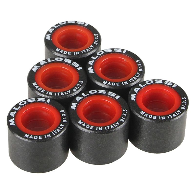 MALOSSI VARIATORA RUĻĻI HTR 19x15.5 / 1x3,5g / 6gab RED