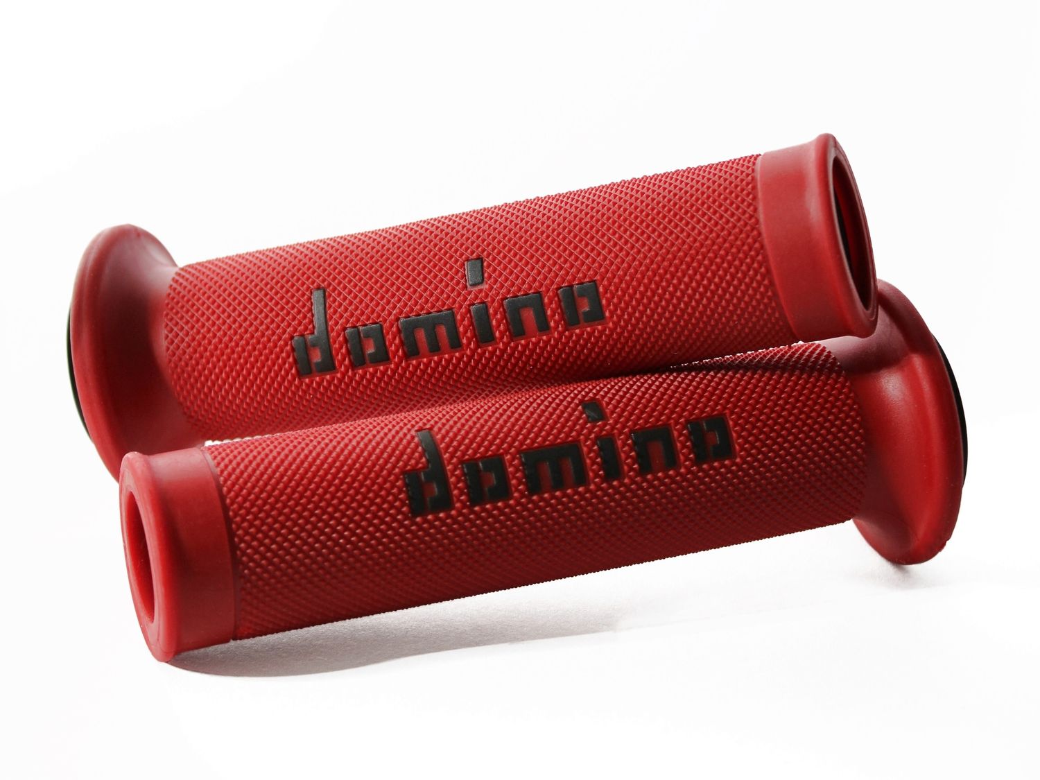 STŪRES ROKTURI DOMINO IELAS MOTOCIKLIEM A010 RED/BLACK