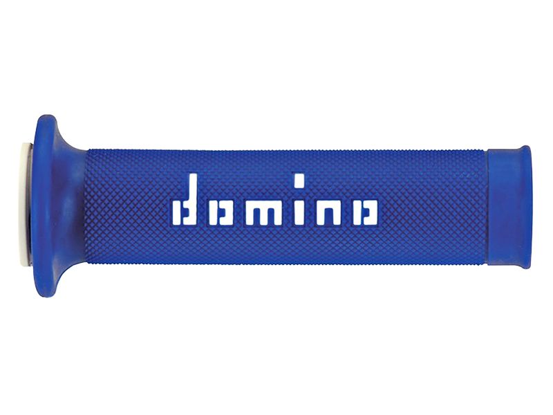STŪRES ROKTURI DOMINO IELAS MOTOCIKLIEM A010 BLUE/WHITE