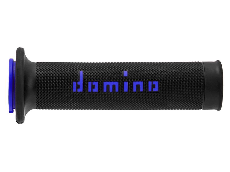STŪRES ROKTURI DOMINO IELAS MOTOCIKLIEM A010 BLACK/BLUE