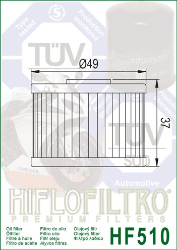 EĻĻAS FILTRS HIFLO HF510 ROYAL ENFIELD