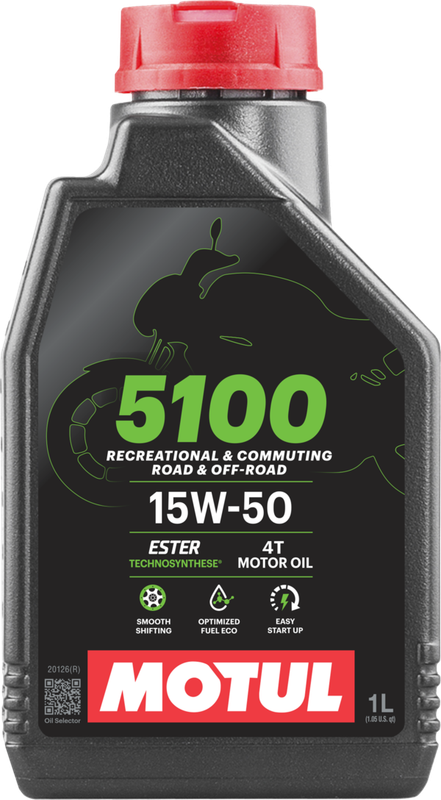 Motul Dzinēja Eļļa 5100 4T 15W50 1l